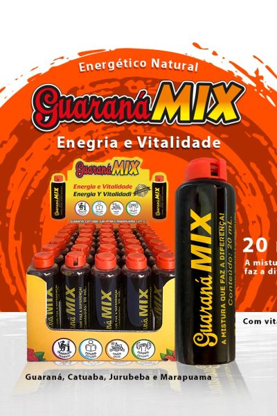Guarana Mix 20ml – Display com 35 unidades