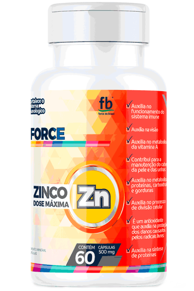 Zinco Dose Máxima 60cap