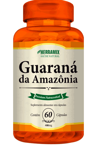 Guaraná 60 Cápsulas