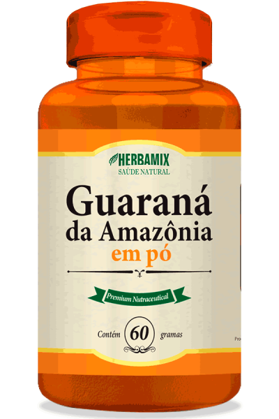 Guaraná em pó 60g