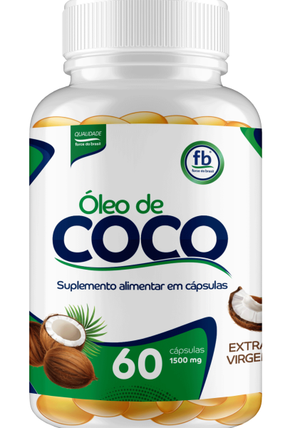 Óleo de Coco 60cap