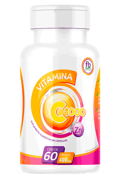 Vitamina C1000 + Zinco 60cap
